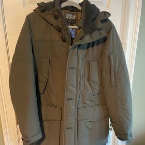Men’s Heavyweight Winter Coat | J.Crew | Olive Green